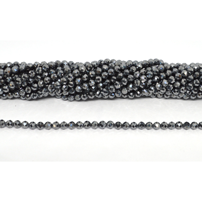 Terahertz faceted round 4mm strand 90 beads