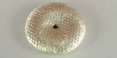 Sterling Silver Bead Disk 18x4mm 1 pack-findings-Beadthemup