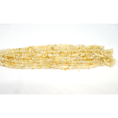 Ethiopian Opal chip 3x5mm 40cm strand