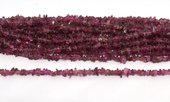 Pink Tourmaline chip 3x5mm 40cm strand-beads incl pearls-Beadthemup