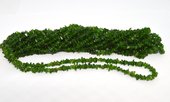Chrome Diopside chip 3x5mm 40cm strand-beads incl pearls-Beadthemup