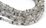 Herkimer Black Double point Chips 39cm strand