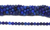 Lapis Lazuli faceted round 6mm strand 65 beads-beads incl pearls-Beadthemup