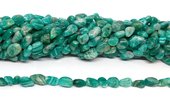 Russian Amazonite nugget 6x8mm strand 45 beads-beads incl pearls-Beadthemup