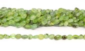 Prehnite nugget 8x10mm strand 36 beads-beads incl pearls-Beadthemup