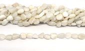 Moonstone nugget 8x10mm strand 38 beads-beads incl pearls-Beadthemup