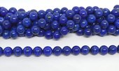 Lapis Lazuli AAA polished round 10mm 38 beads-beads incl pearls-Beadthemup