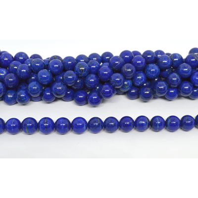 Lapis Lazuli AAA polished round 10mm 38 beads