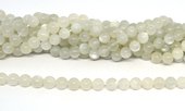 Milky Moonstone polished round 8mm 45 beads-beads incl pearls-Beadthemup