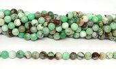 Chrysophase polished round 8mm strand 44 beads-beads incl pearls-Beadthemup
