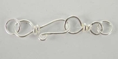 Sterling Silver Clasp Hook 40mm-findings-Beadthemup