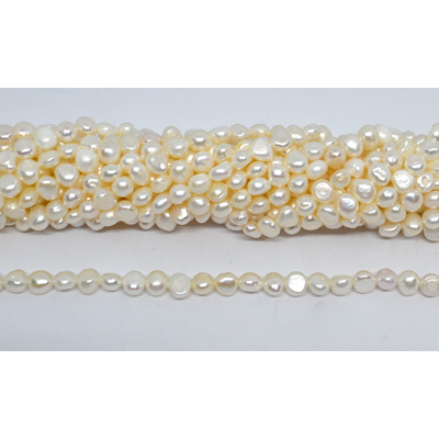 Freshwater Pearl 6-7mm Potato strand 56 beads