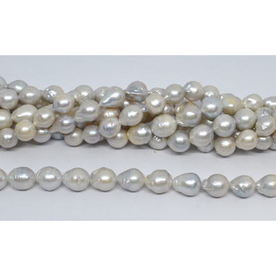Freshwater Pearl baroque approx 10-11mm strand 28-30 beads