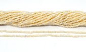 Freshwater Pearl rondel 1.8-2.2mm strand-beads incl pearls-Beadthemup