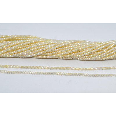 Freshwater Pearl rondel 3x2mm strand 230 beads