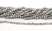 Freshwater Pearl Grey 4-5mm Potato strand 84 beads-beads incl pearls-Beadthemup