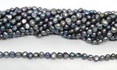 Freshwater Pearl Grey 6-7mm Potato strand 58 beads-beads incl pearls-Beadthemup