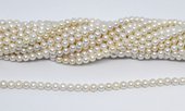 Freshwater Pearl 4.7-5mm almost round strand 82 beads-beads incl pearls-Beadthemup