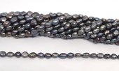 Freshwater Pearl Grey 6-7mm Baroque strand 48 beads-beads incl pearls-Beadthemup