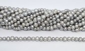 Freshwater Pearl Grey 7-8mm Potato strand 50 beads-beads incl pearls-Beadthemup