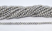 Freshwater Pearl Grey 4-5mm Potato strand 70 beads-beads incl pearls-Beadthemup