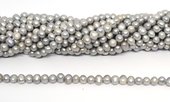 Freshwater Pearl Grey 6-7mm Potato strand 56 beads-beads incl pearls-Beadthemup
