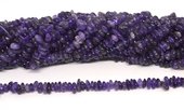 Amethyst Chip approx 10x2mm strand 110 beads-beads incl pearls-Beadthemup