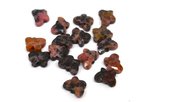 Rhodonite Faceted Butterfly 8x10mm EACH BEAD-beads incl pearls-Beadthemup