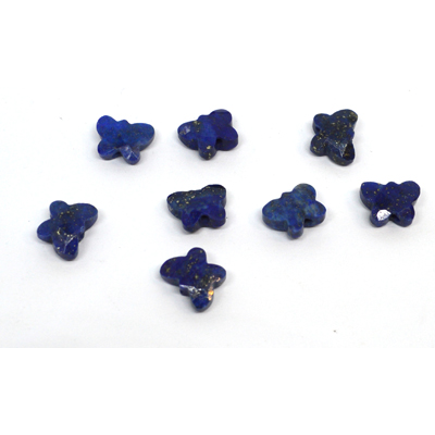Lapis Lazuli Faceted Butterfly 8x10mm EACH BEAD