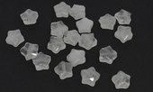 Clear Quartz Faceted Star 8mm EACH BEAD-beads incl pearls-Beadthemup