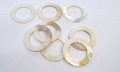 Mother of Pearl Shell 35mm EACH BEAD-beads incl pearls-Beadthemup