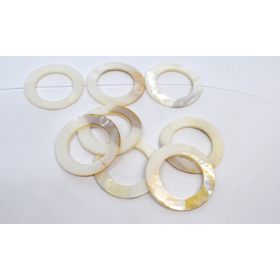 Mother of Pearl Shell 35mm EACH BEAD