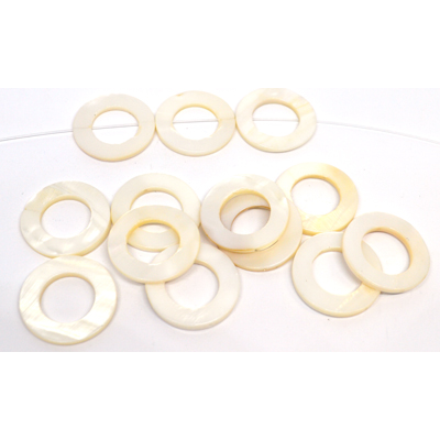 Mother of Pearl Shell 25mm EACH BEAD