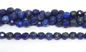Lapis Lazuli Faceted Barrel 9x10mm strand 36 beads-beads incl pearls-Beadthemup