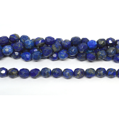 Lapis Lazuli Faceted Barrel 9x10mm strand 36 beads