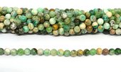 Opaque Green Angel Flourite polished round 6mm strand 63 beads-beads incl pearls-Beadthemup