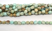 Hemimorphite polished nugget 8x10mm strand 38 beads-beads incl pearls-Beadthemup