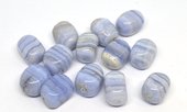 Blue Lace Agate polished rectangle nugget 12x16mm EACH BEAD-beads incl pearls-Beadthemup