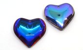 Crystal Heart 34mm EACH BEAD-beads incl pearls-Beadthemup