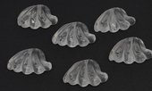 Clear Quartz Carved Wing 13x22mm EACH BEAD-beads incl pearls-Beadthemup