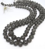 LAST STRANDS Black Rutile polished rondel 7x5mm-13x10mm 57 beads-beads incl pearls-Beadthemup