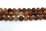 Black Super 7 polished round 14mm strand 28 beads