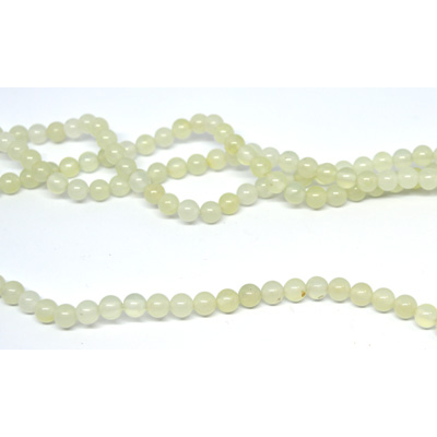 New Jade 6mm polished Round strand 67 beads