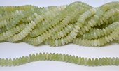 New Jade 12x5/6mm rondel/saucer strand 75 beads-beads incl pearls-Beadthemup