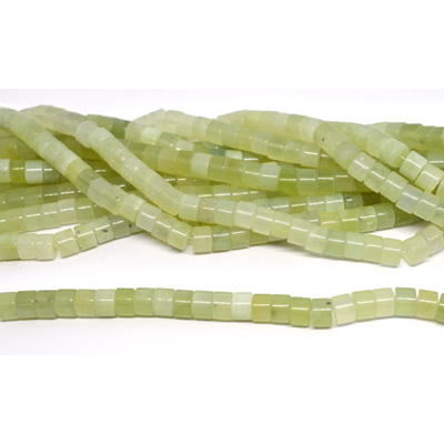 New Jade 10x7mm Tube/Heshi strand 98 beads