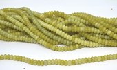 Lemon Jade Rondel 8x5mm rondel strand 80 beads-beads incl pearls-Beadthemup