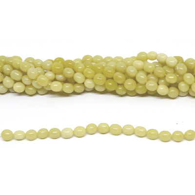 Lemon Jade 6x6-8mm nugget strand approx 52 beads