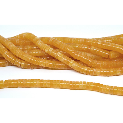 Honey Jade 10x7mm Tube/Heshi strand 96 beads