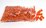 Glass Beads Orange 7x5mm tube bag 50gm 400 plus