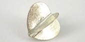 Sterling Silver Bead Heart 18mm 4 blade 1 pack-findings-Beadthemup